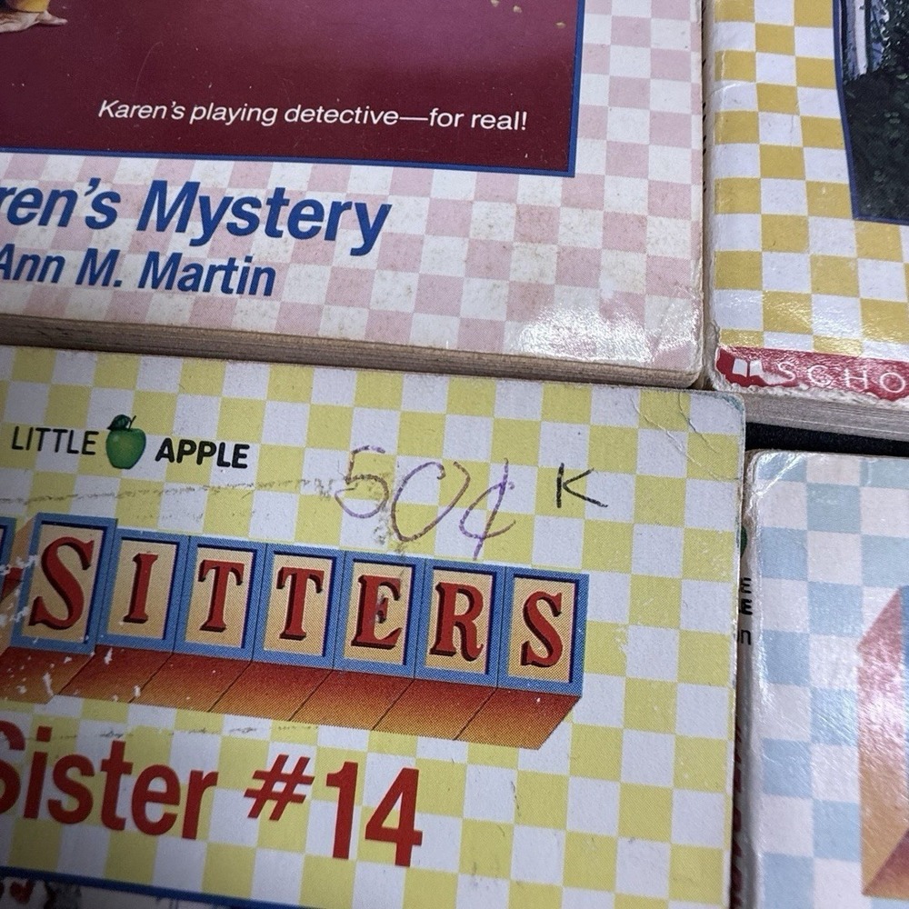 Baby-Sitters Little Sister Books by Ann M. Martin Little Apple Lot of 36 - Picture 15 of 16